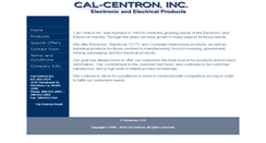 Desktop Screenshot of calcentron.com